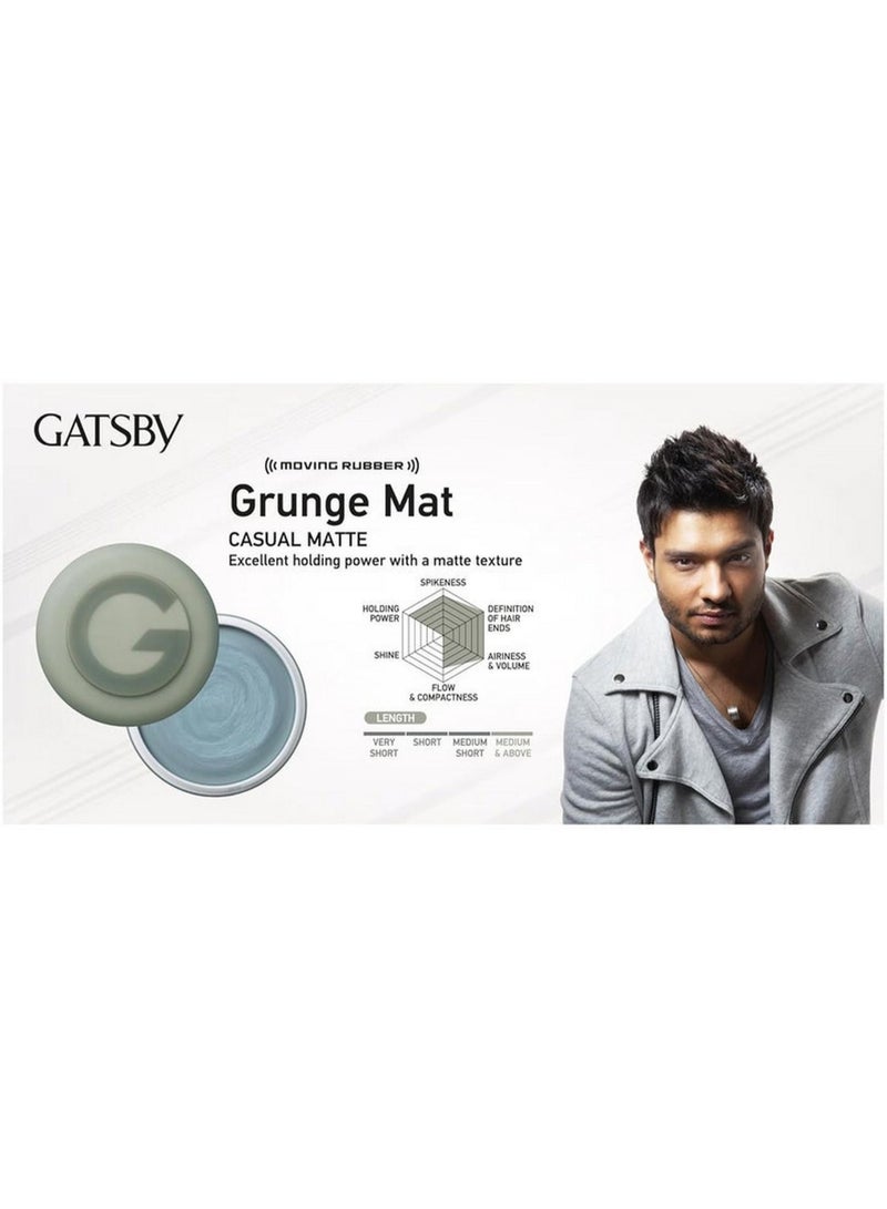 GATSBY Moving Rubber Grunge Mat 80G - Image 3